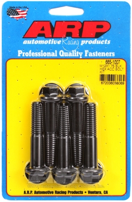 8DF01631-005B-7F86-AFDC-6381E52792ED ARP Bolt Kit M12 x 1.75 x 60 Black Oxide Hex - Image 1