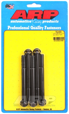8EE32D8D-C526-9DD2-DCF8-5E63E875077D "3/8""-24 x 4.000 hex black oxide bolts" (5pcs) - Image 1