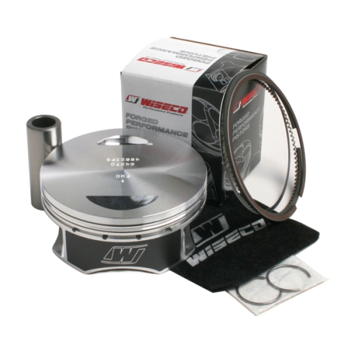 8F2FD238-333E-8D54-7D37-9421297ECBC8-1 Wiseco Piston Kit HD TC96 FT 10.5:1 Single Rear - Image 1