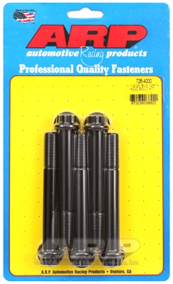 8F440F73-578C-1EC5-5E90-87DF2BAEBD65 ARP Bolt Kit 1/2-20 x 4.000 Black Oxide 12PT - Image 1