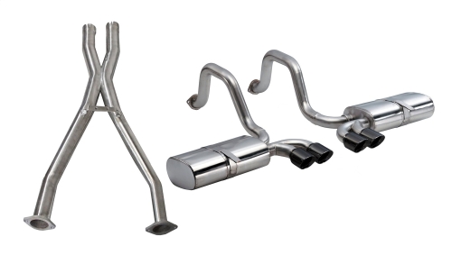 8F7DCB13-F869-90FE-AFD8-89DE53FE5E16 Corsa Cat-Back 2.5" Dual Rear Twin 3.5" Corvette C5 5.7 V8 - Image 1