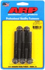"3/8""-24 x 3.000 12pt black oxide bolts" (5pcs)