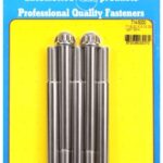"7/16""-20 x 5.000 12pt SS bolts" (5pcs)