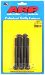 "3/8""-16 x 3.750 12pt black oxide bolts" (5pcs)