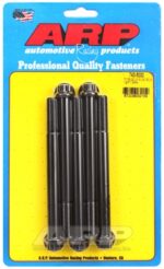 "7/16""-20 x 5.000 12pt black oxide bolts" (5pcs)