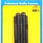 "3/8""-24 x 4.500 12pt black oxide bolts" (5pcs)