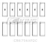 King Conrod Bearing Shell TOYOTA 2JZGE, 2JZGTE, 24V 3.0L