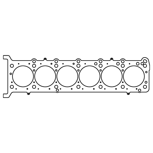 91C68CCA-DE6A-0090-792D-7C1A030ECD53 Cometic MERCEDES M120 V12 91.5mm-LHS.080" MLS head 5 layers - Image 1