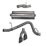 Corsa Cat-Back 3.0" Single Side Twin 4.0" Escalade 6.2 15-20