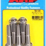 M10 x 1.25 x 45 hex SS bolts (5pcs)
