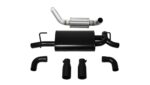 Corsa Axle-Back 2.5" Dual Rear Single 3.5" Wrangler 3.6