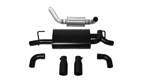 932050F3-E90F-13D4-E7F9-959177014884 Corsa Axle-Back 2.5" Dual Rear Single 3.5" Wrangler 3.6 - Image 1