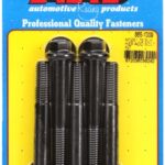 ARP Bolt Kit M12 x 1.75 x 80 Black Oxide Hex