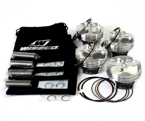 93A3222A-02B3-7383-9C46-E5CB80BE1847 Wiseco Piston Kit Suzuki GSXR600 '08-09 + '11 13.0:1 - Image 1