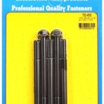 "3/8""-24 x 4.500 hex black oxide bolts" (5pcs)