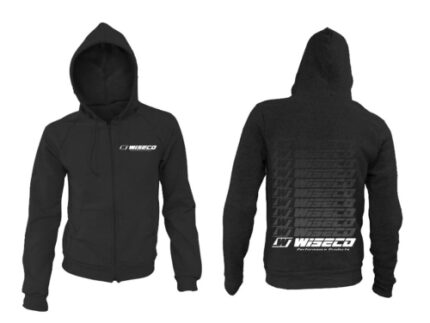 Wiseco Zip Up Sweatshirt Gradient Design Size M