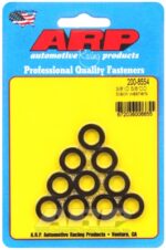 "3/8""ID 5/8""OD black washers" (10pcs)