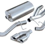 Corsa Cat-Back 3.0" Single Side Twin 4.0" Escalade 02-06