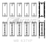 King Main Bearing Shell BMW S85B50A