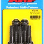 M10 x 1.50 x 40 12pt black oxide bolts (5pcs)