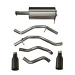 Corsa Cat-Back 3.0" Dual Rear Single 5.0" Ram 1500 5.7 19-23