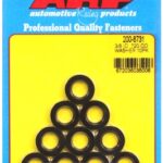 3/8 ID .720 OD black washers