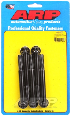 96BB2961-B44D-78FB-62BC-2E88CFEFF8D2 "7/16""-14 x 4.000 12pt black oxide bolts" (5pcs) - Image 1