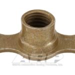 10-32 plate nut. 2-lug fixed