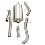Corsa Cat-Back 3" Single Side Single 4" Sierra Denali 02-06
