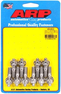 98322AE4-9123-6301-C002-14D4D85E1E4E M8 X 1.25 X 38mm broached stud kit - 10pcs - Image 1