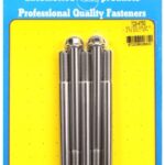 "3/8""-24 x 4.750 hex SS bolts" (5pcs)