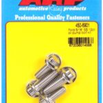 Ford 5/16"" SS 12pt oil pump bolt kit"