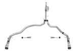 Corsa Cat-Back 3.0" Dual Rear Single 4.0" F150 5.0 21-23