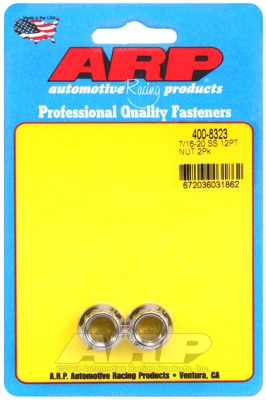 9B28EDEA-03BB-7B8C-14FA-D7C0D35EEDA8 "7/16""-20 SS 12pt nut kit" (2pcs) - Image 1