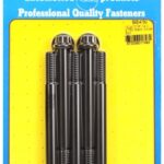 "7/16""-14 x 4.750 12pt black oxide bolts" (5pcs)