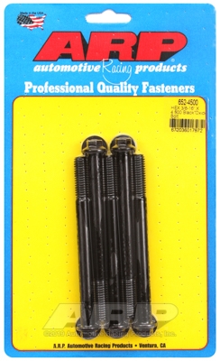 9B8D8893-B55A-69DB-209C-83C0BFC7396A "3/8""-16 X 4.500 hex black oxide bolts" (5pcs) - Image 1