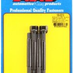ARP 5/16-24x3.250 black hex WP pulley w/2.000" fan spcr stud