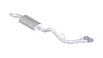 Corsa Cat-Back 3.0" Single Side Twin 4.0" F150 3.5 11-14