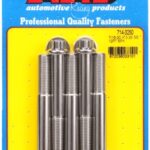 "7/16""-20 x 3.250 12pt SS bolts" (5pcs)