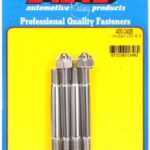 "1.25"" Moroso spacer SS carburetor stud kit"