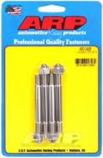 "1.25"" Moroso spacer SS carburetor stud kit"
