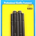 "7/16""-20 x 4.500 12pt black oxide bolts" (5pcs)