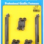 Ford Valve Cover Bolt Kit Black Oxide Hex