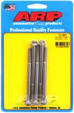 "1/4""-28 x 3.500 hex SS bolts" (5pcs)
