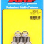 "5/16""-24 x .560 hex SS bolts" (5pcs)