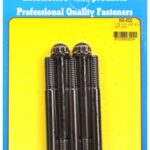 "7/16""-14 X 4.500 12pt 1/2 wrenching black oxide bolts"5pcs