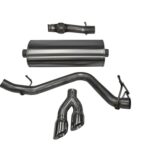 Corsa Cat-Back 3.0" Single Side Twin 4" Silverado 5.3 14-19