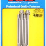 ARP 5/16-24x4.000 SS 12pt WP pulley w/ 2.750" fan spcr stud