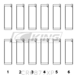King Conrod Bearing Shell BMW S54B32 3.2L