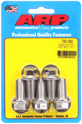 A3045D62-6A23-AE2A-F437-86313766DE84 ARP Bolt Kit 1/2-20 x 1.000 SS Hex - Image 1